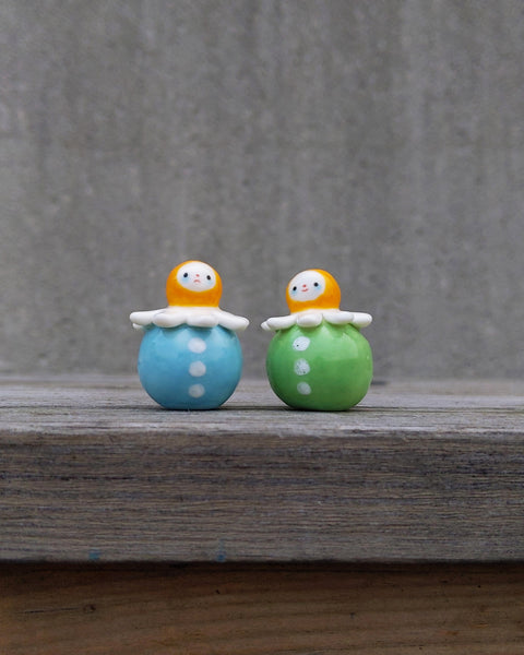 goatPIERROT Ceramic Art Toy [Birbauble BB24.066 + BB24.07: Chamomile, listed individually]