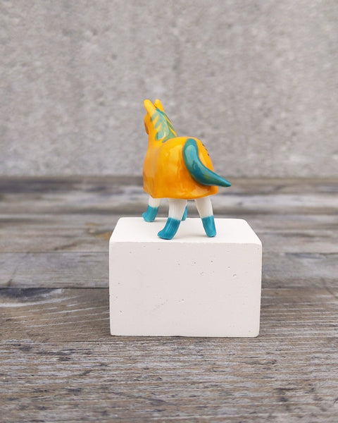 goatPIERROT Ceramic Art Toy [25.001: Pantomime Horse]