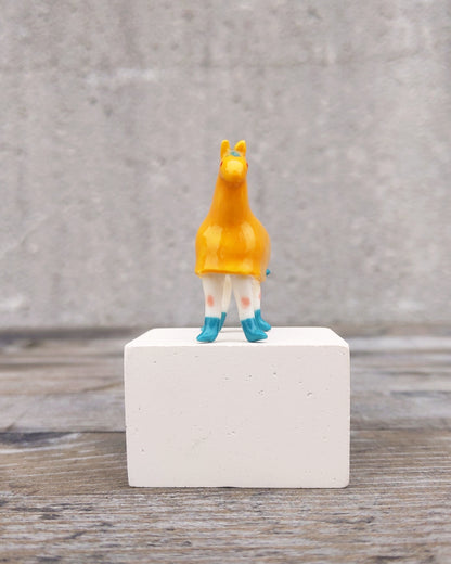 goatPIERROT Ceramic Art Toy [25.002: Pantomime Horse]