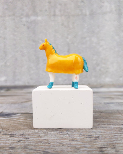 goatPIERROT Ceramic Art Toy [25.002: Pantomime Horse]