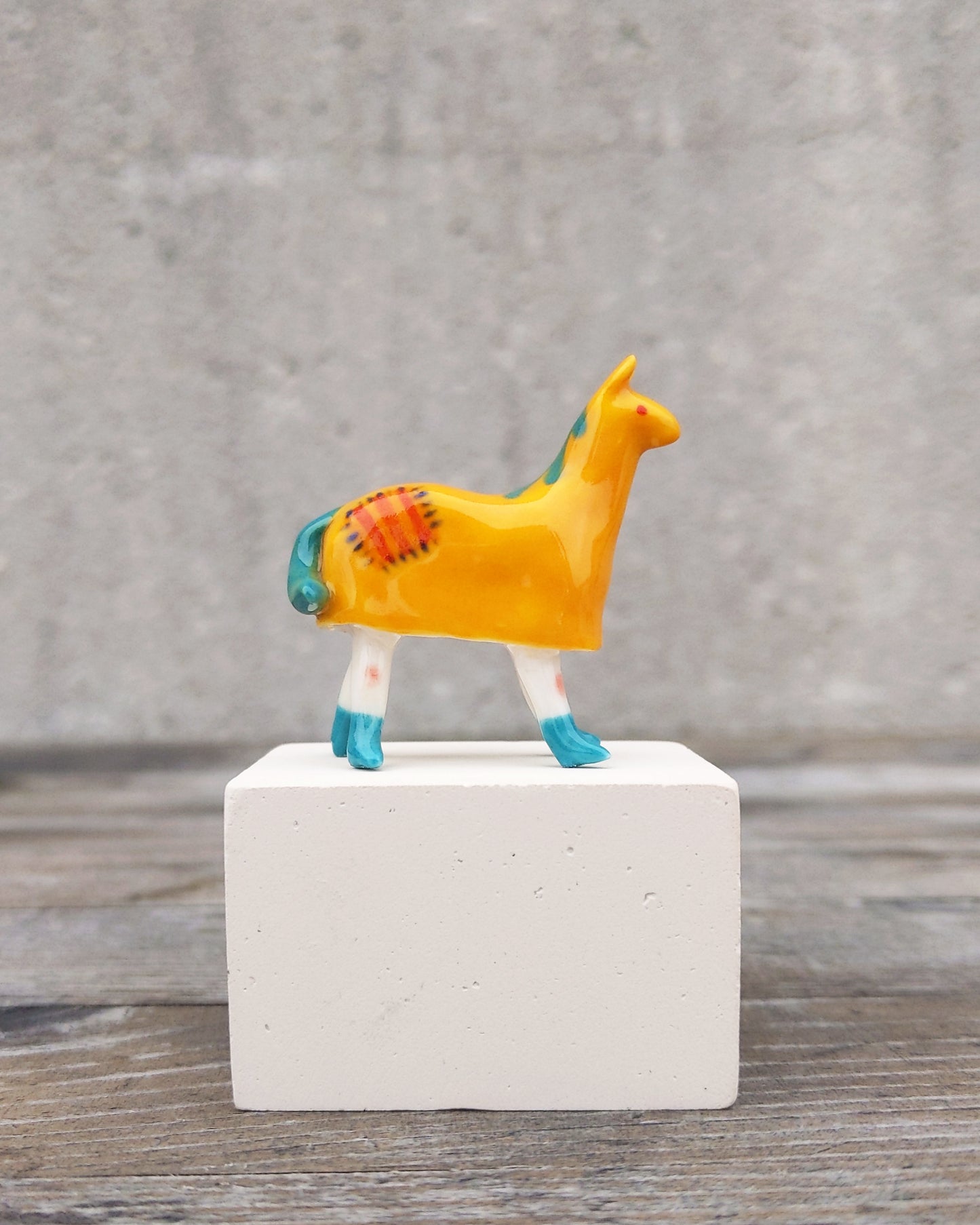 goatPIERROT Ceramic Art Toy [25.003: Pantomime Horse]