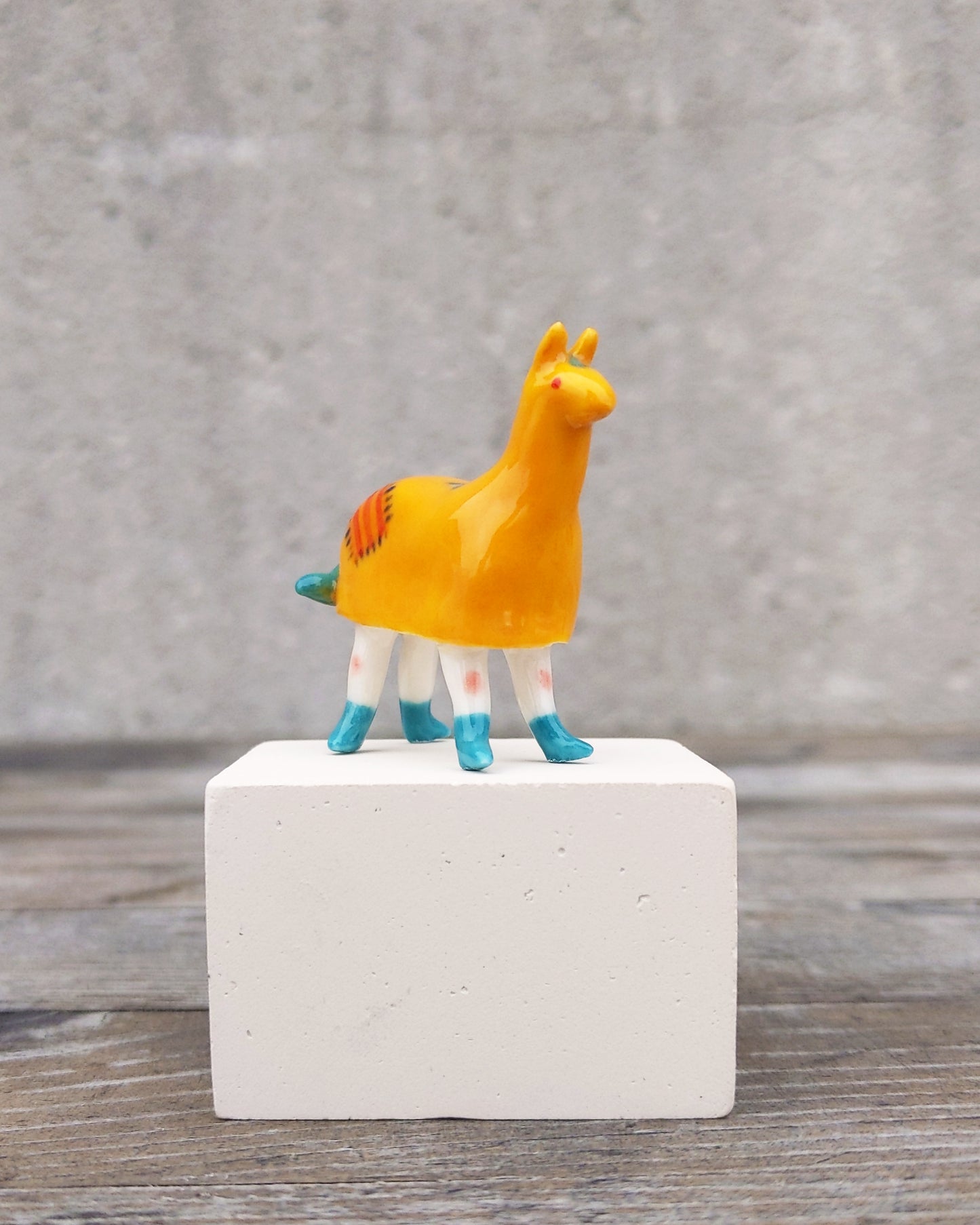 goatPIERROT Ceramic Art Toy [25.003: Pantomime Horse]