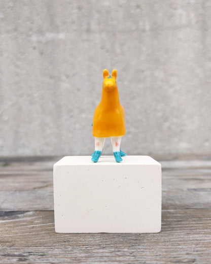 goatPIERROT Ceramic Art Toy [25.003: Pantomime Horse]