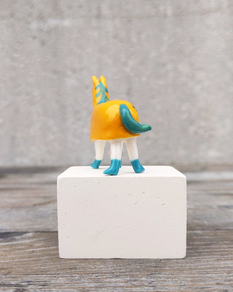 goatPIERROT Ceramic Art Toy [25.003: Pantomime Horse]