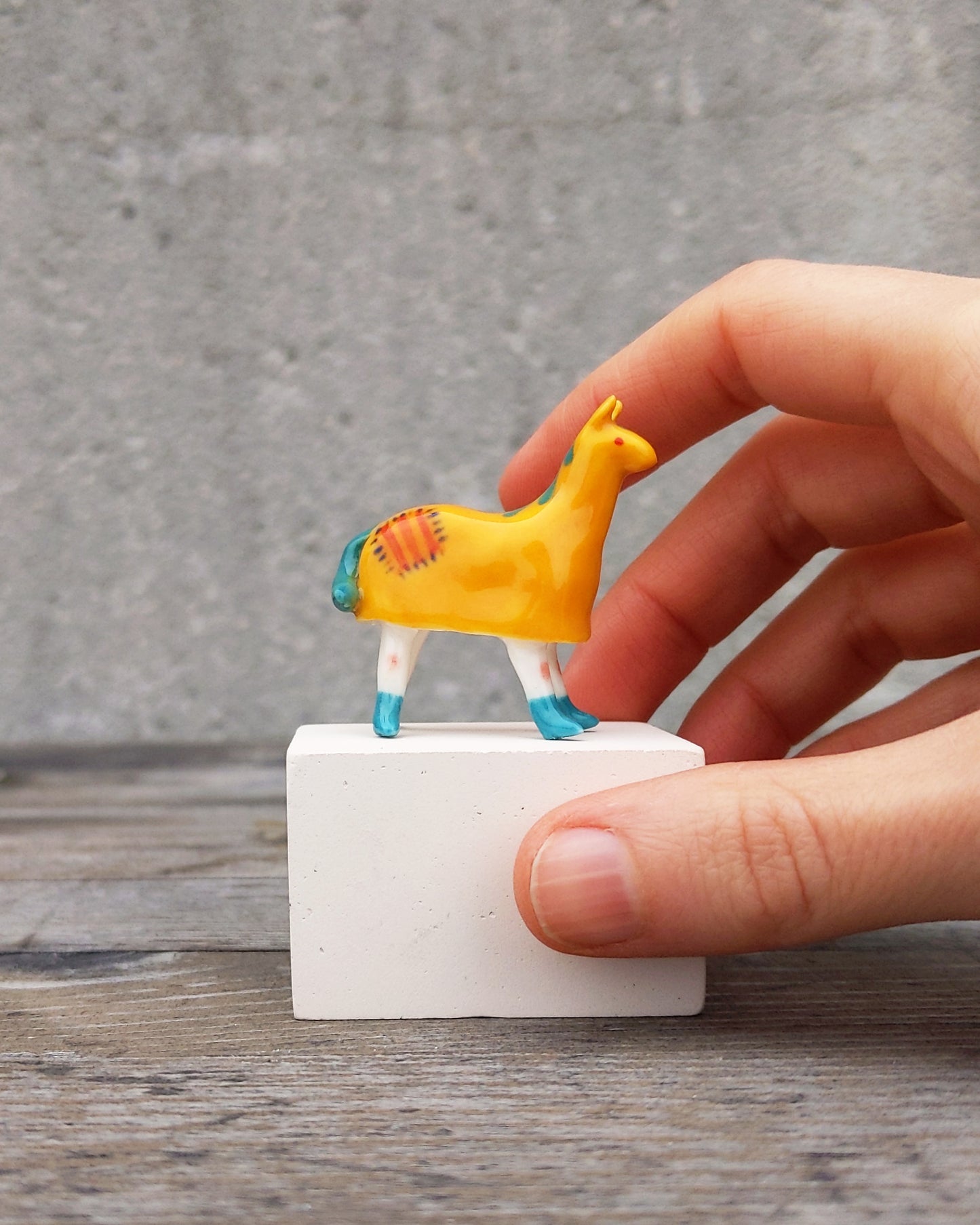 goatPIERROT Ceramic Art Toy [25.003: Pantomime Horse]