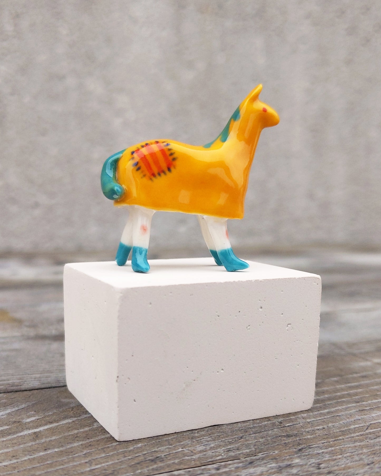 goatPIERROT Ceramic Art Toy [25.003: Pantomime Horse]