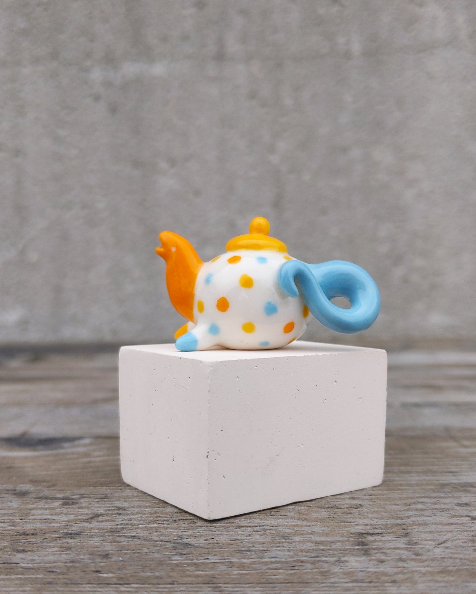 goatPIERROT Ceramic Art Toy [25.004: Teahorse]