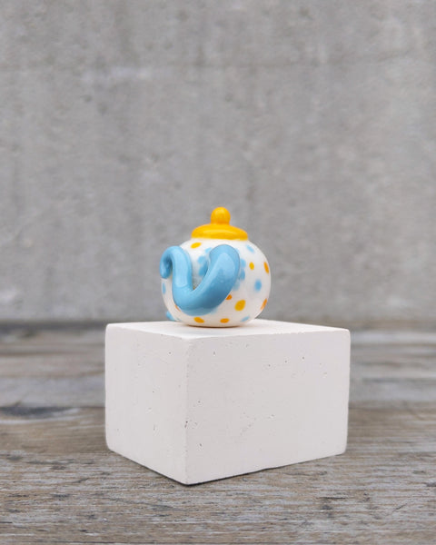 goatPIERROT Ceramic Art Toy [25.004: Teahorse]