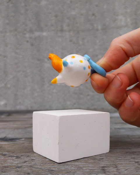 goatPIERROT Ceramic Art Toy [25.004: Teahorse]