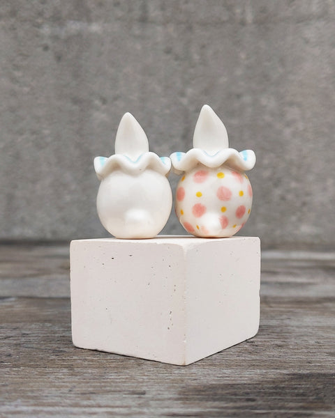 goatPIERROT Ceramic Art Toy [25.013+014 Pierrot Birbaubles, Listed Individually]