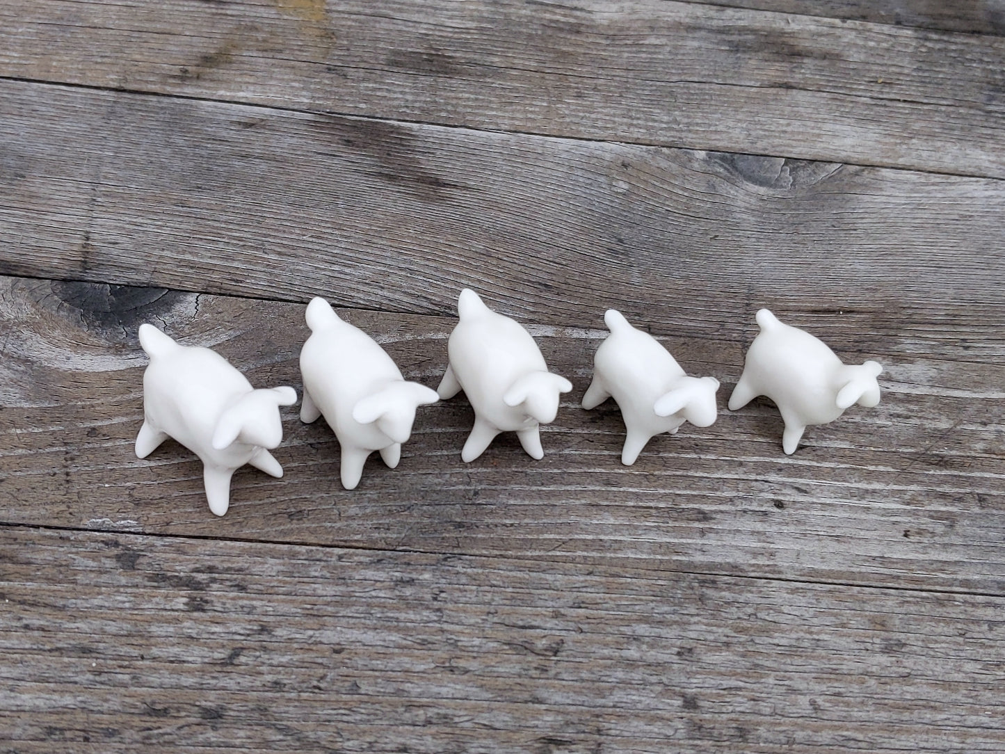 goatPIERROT Ceramic Art Toy [Spring Lambs, Tiny]