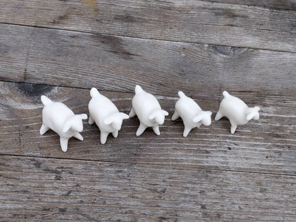 goatPIERROT Ceramic Art Toy [Spring Lambs, Tiny]