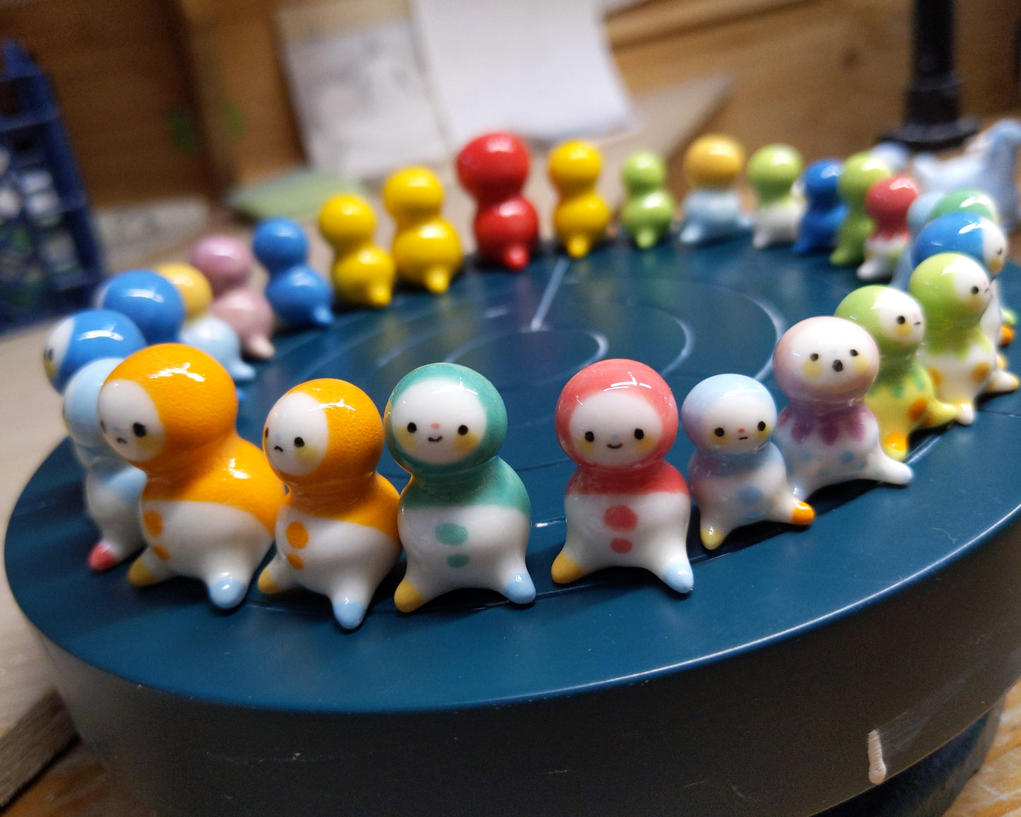 goatPIERROT Ceramic Art Toy [Summer 2025 Bobblenubbins, Mystery Design]