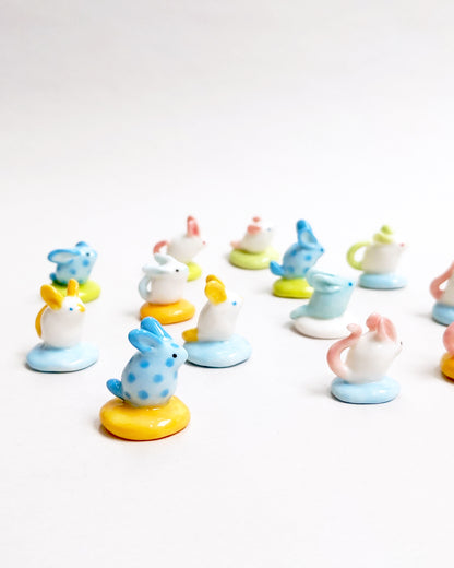 goatPIERROT Ceramic Art Toy [Mystery Mouse Batch #1: Random Design, 2cm tall]