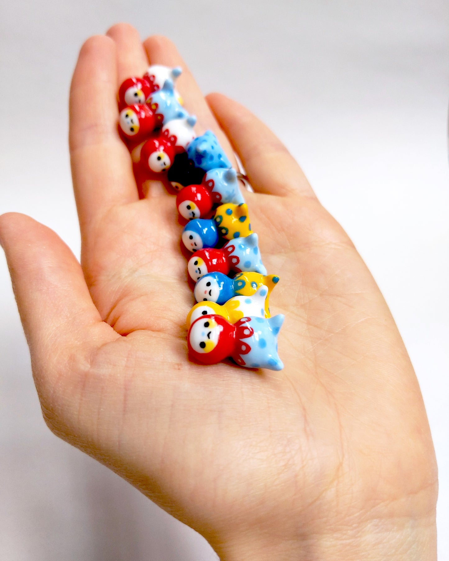 goatPIERROT Ceramic Art Toy [September 2025 Bobblenubbin Batch, 1.8 cm tall]