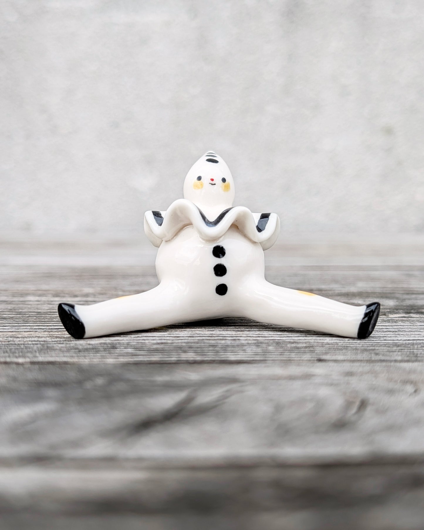 goatPIERROT Ceramic Art Toy [Pierrot Tinybirdman]