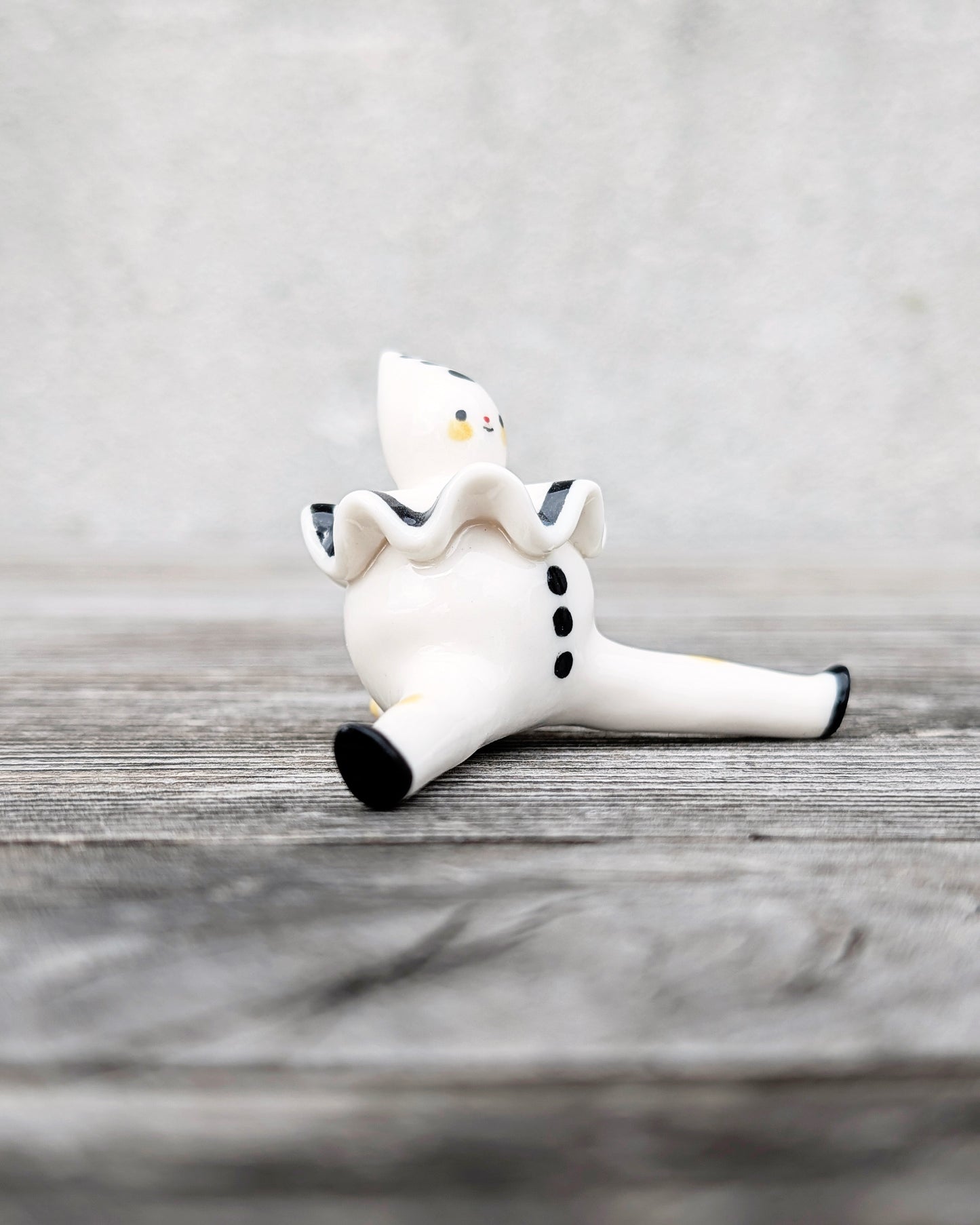 goatPIERROT Ceramic Art Toy [Pierrot Tinybirdman]