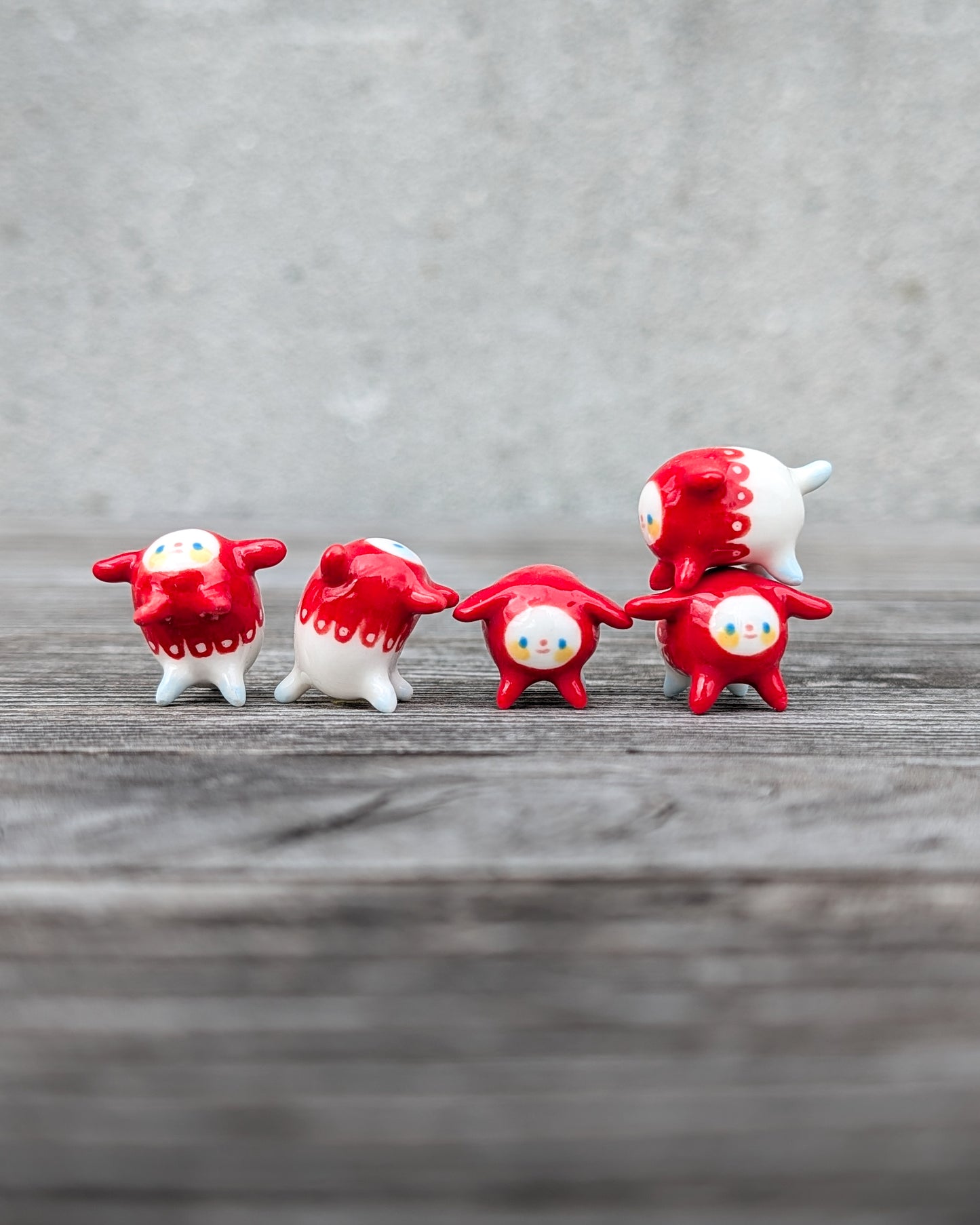 goatPIERROT Ceramic Art Toy [Tinydogman]