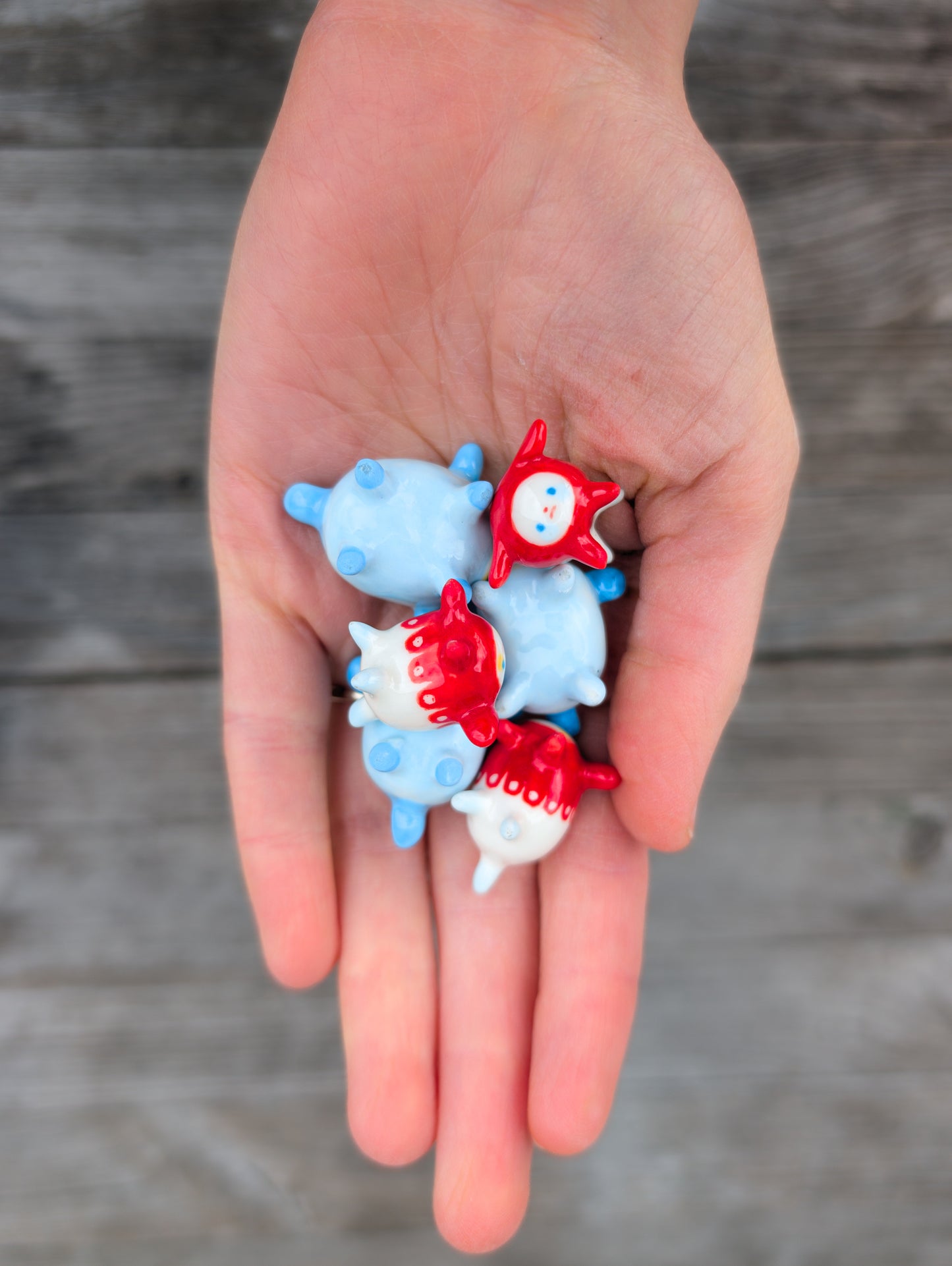 goatPIERROT Ceramic Art Toy [Tinydogman]