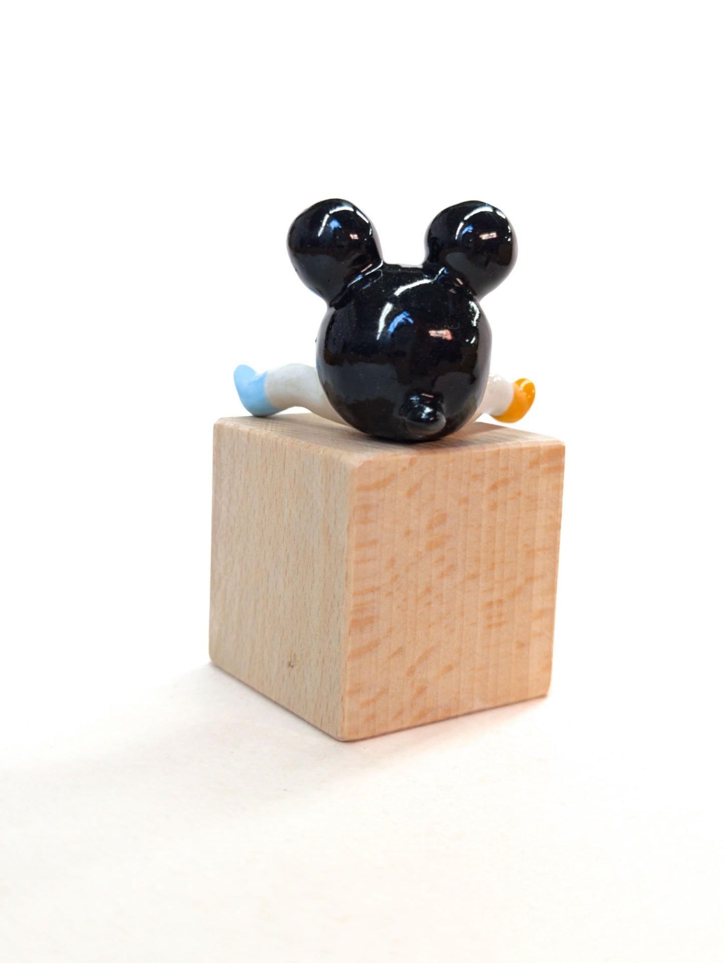 goatPIERROT Ceramic Art Toy [Classic Tinybirdman, Two-Headed]