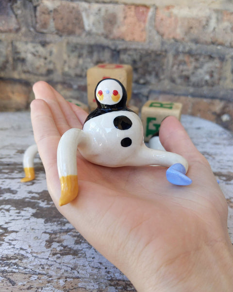 Tinybirdman Ceramic Art Toy [Extra Large Tinybirdman #2! Minor Flaws Collection]