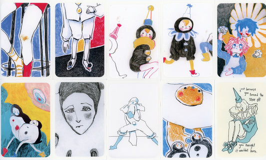 goatPIERROT Art Sticker Set #3