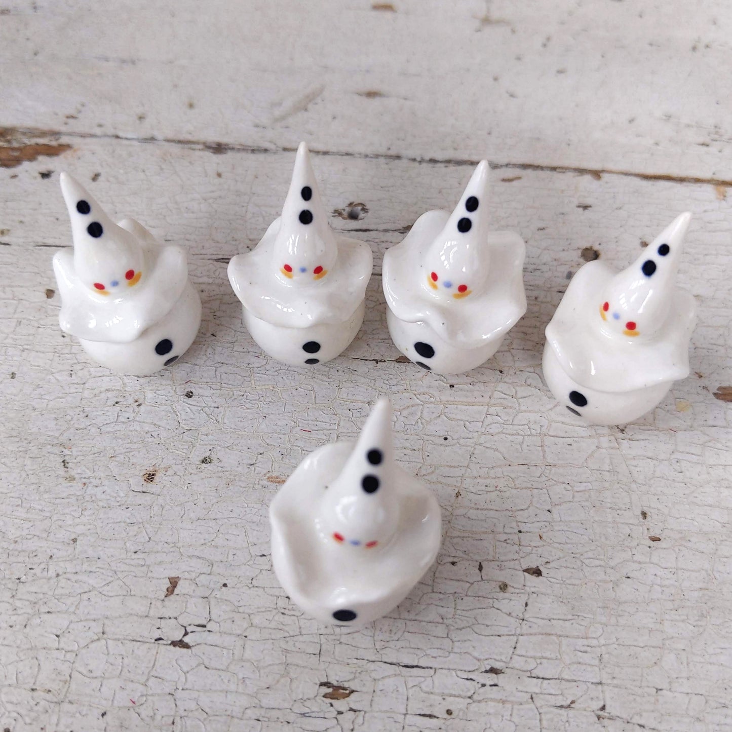 Birbauble Ceramic Art Toy [Pierrot]