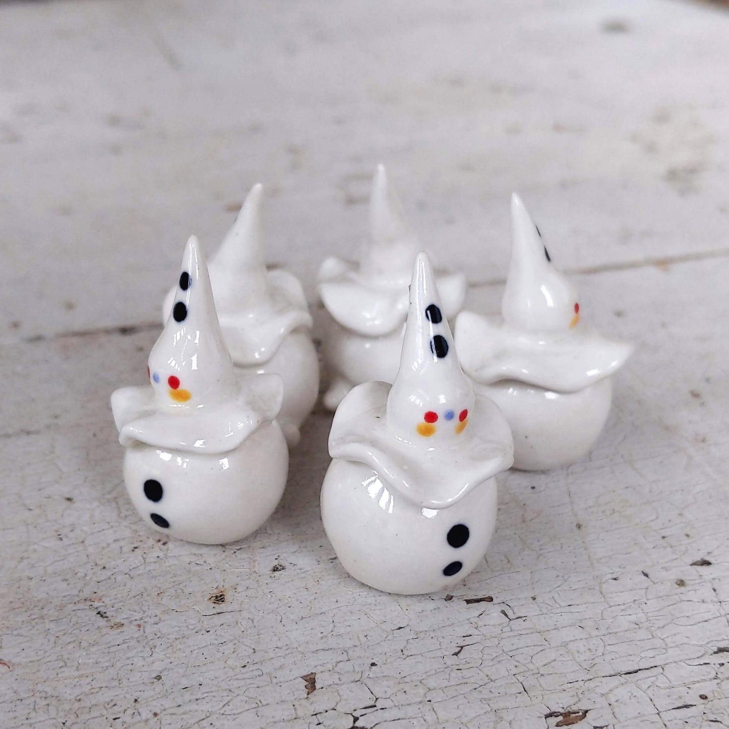 Birbauble Ceramic Art Toy [Pierrot]