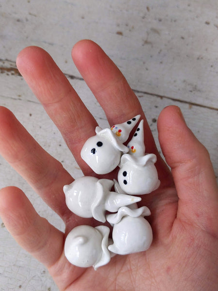 Birbauble Ceramic Art Toy [Pierrot]