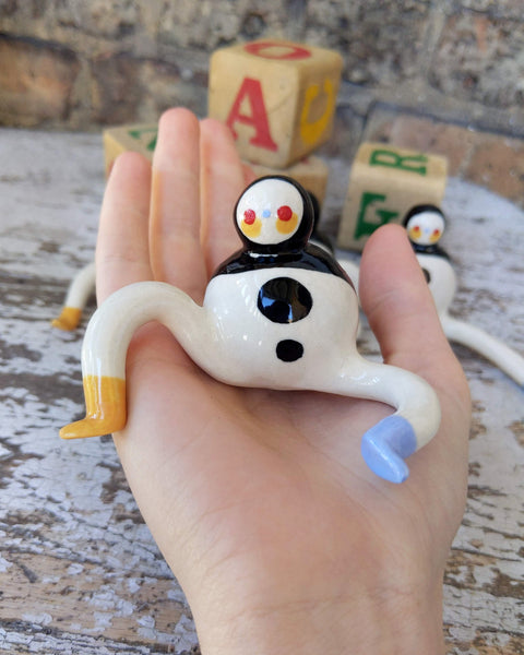Tinybirdman Ceramic Art Toy [Extra Large Tinybirdman #4! Minor Flaws Collection]