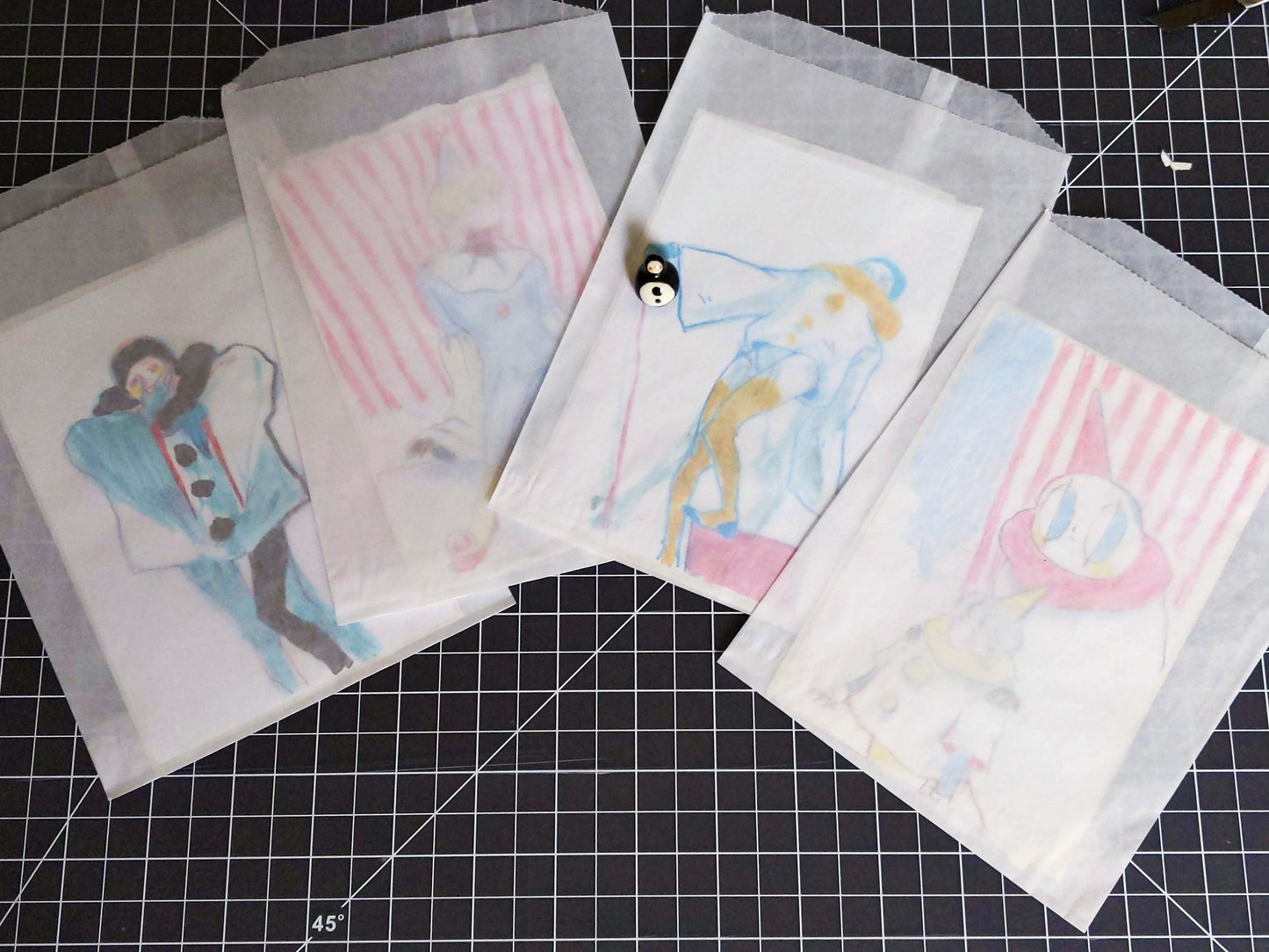 4"x6" Sticker Label Sketch #5