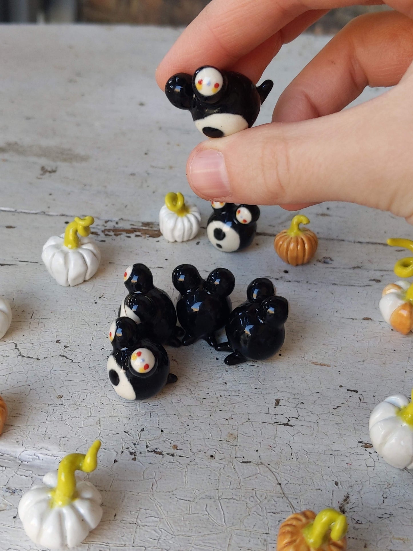 Birbauble Ceramic Art Toy [Two-Headed]