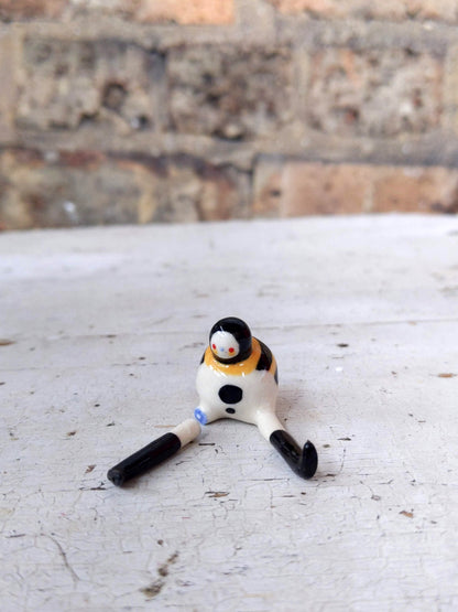 Tinybirdman Ceramic Art Toy [Injured Bee + Leg]