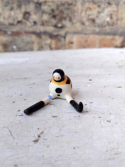 Tinybirdman Ceramic Art Toy [Injured Bee + Leg]