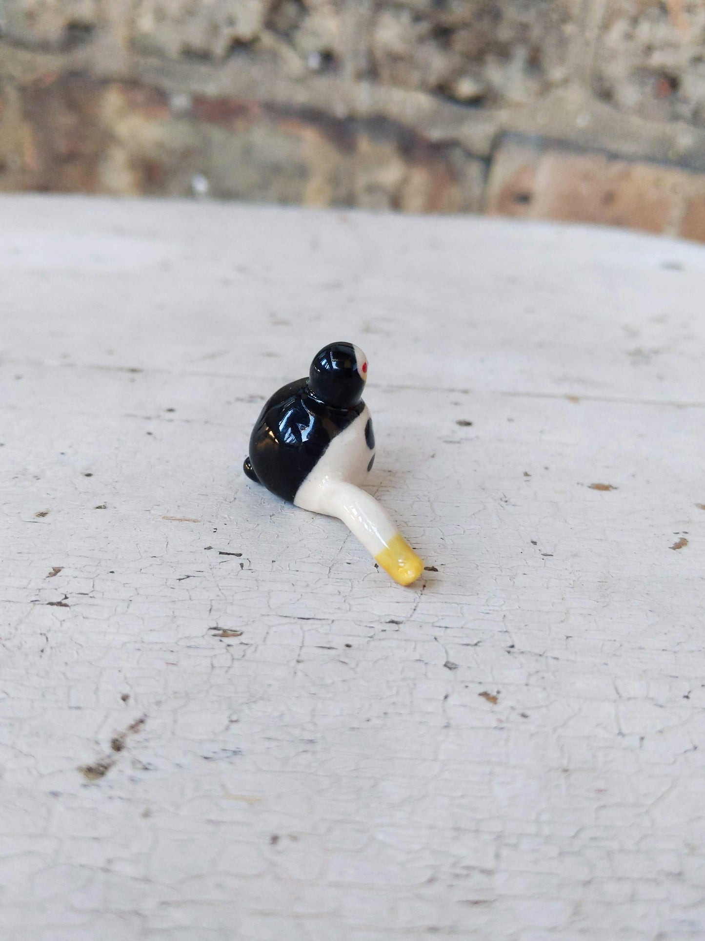 Tinybirdman Ceramic Art Toy [One-legged]