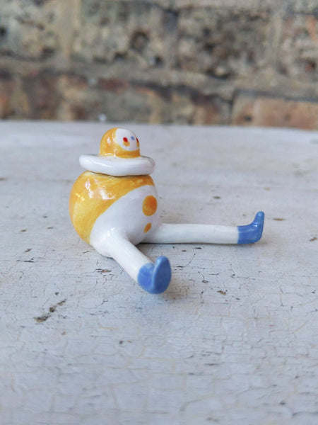 Tinybirdman Ceramic Art Toy [Imperfect Egg, minor surface flaws]