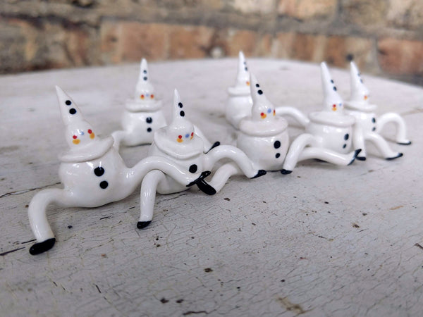Tinybirdman Ceramic Art Toy [Pierrot]
