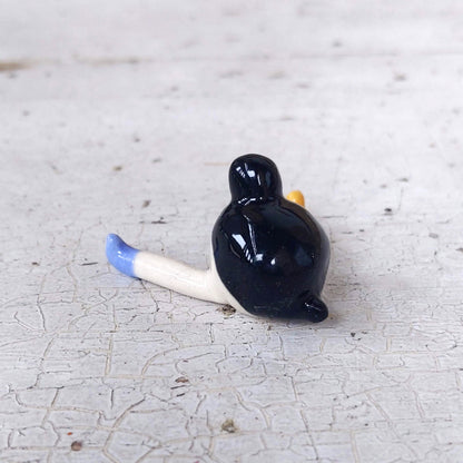 Tinybirdman Ceramic Art Toy [V Sitting Pose]