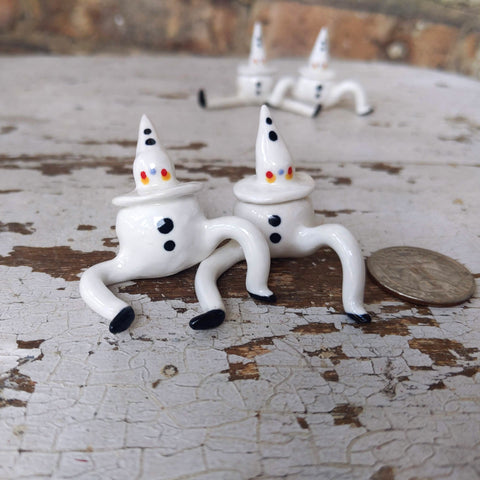 Tinybirdman Ceramic Art Toy [Pierrot Duo #1]