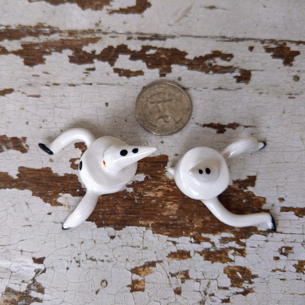 Tinybirdman Ceramic Art Toy [Pierrot Duo #1]