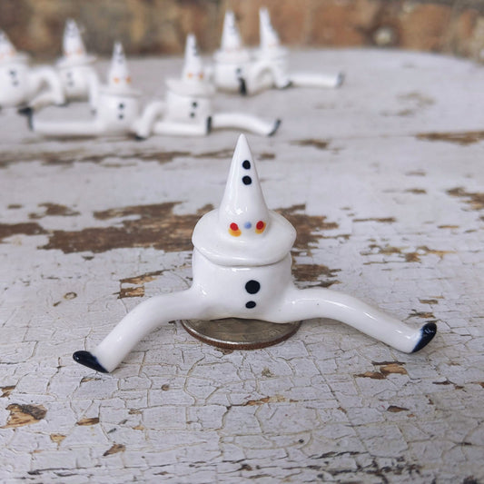 Tinybirdman Ceramic Art Toy [Pierrot #1]