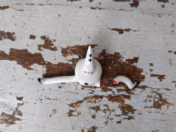 Tinybirdman Ceramic Art Toy [Injured Pierrot]