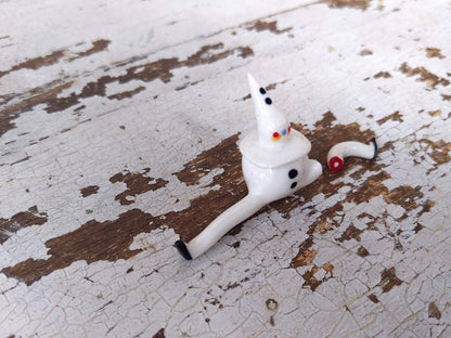 Tinybirdman Ceramic Art Toy [Injured Pierrot]