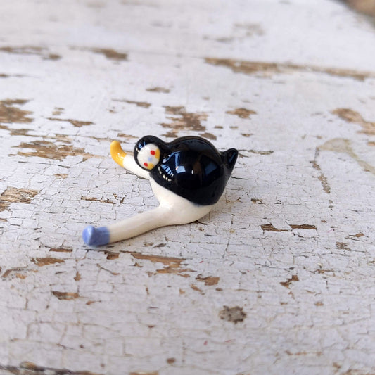 Tinybirdman Ceramic Art Toy ["V" Pose]