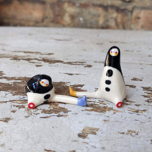 Tinybirdman Ceramic Art Toy [Injured Duo]