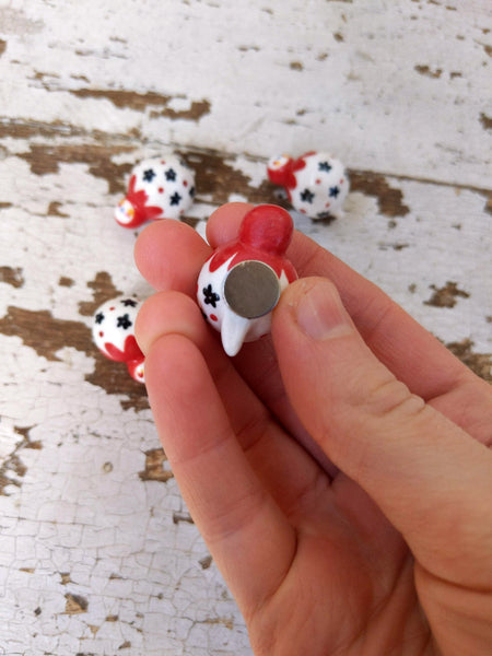 Birbauble Ceramic Art Toy [Matryoshka Magnet]