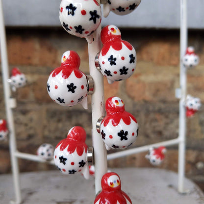 Birbauble Ceramic Art Toy [Matryoshka Magnet]