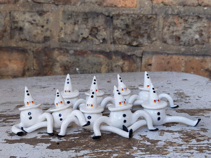 Tinybirdman Ceramic Art Toy [April's Pierrot Seconds - minor flaws]