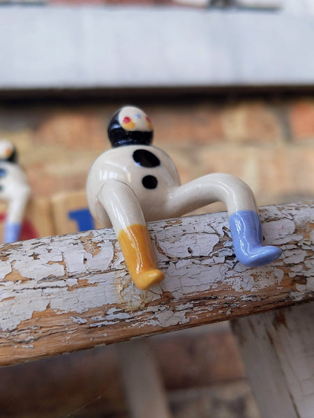 Tinybirdman Ceramic Art Toy [Ledge-sitters, Batch of Three]