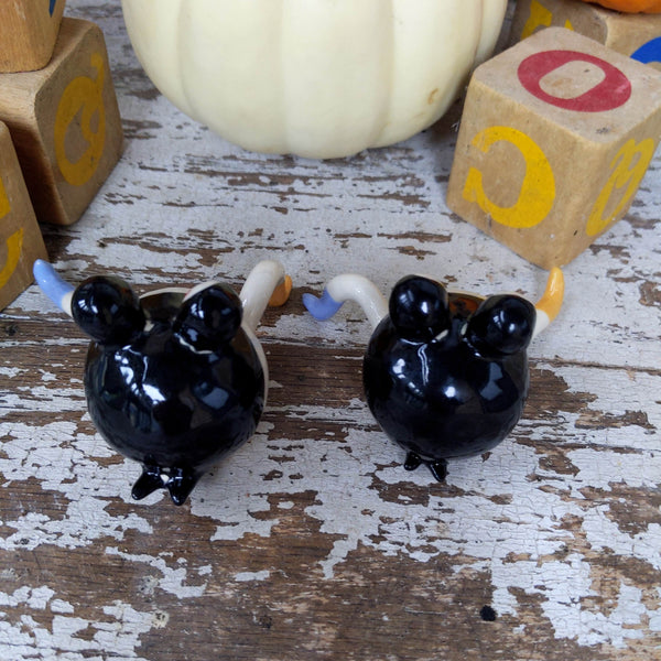 Tinybirdman Ceramic Art Toy [Two-Headed Roundestbirdman, Minor Flaws]